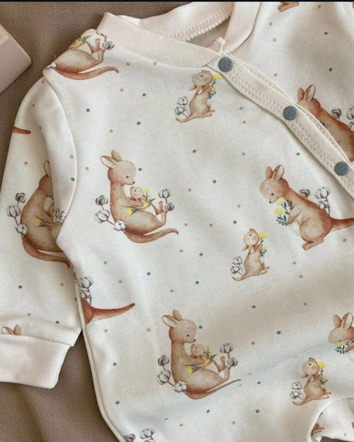 ست سرهمی جورابدار و هدبند کانگورو 