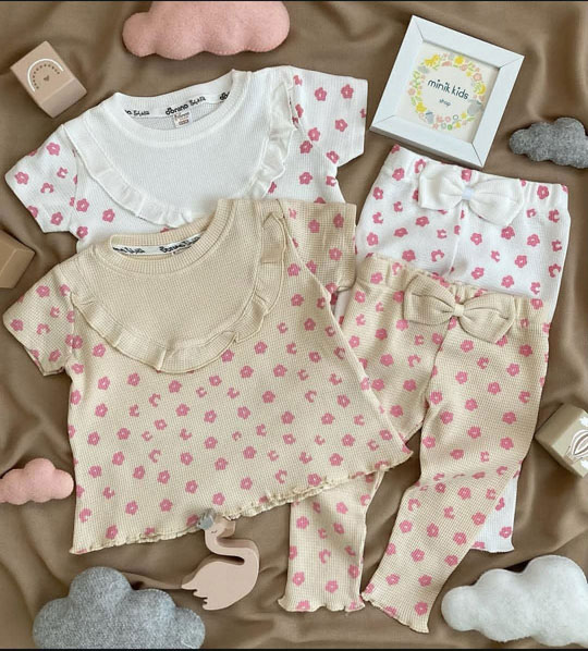 ست تیشرت و شلوار پلنگی 